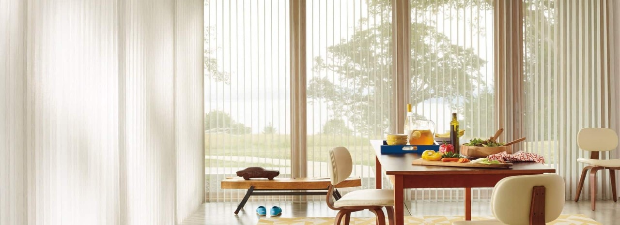 The Shady Lady Interiors, Luminette®, window treatments for sliding glass doors, near Oklahoma City, Oklahoma (OK).